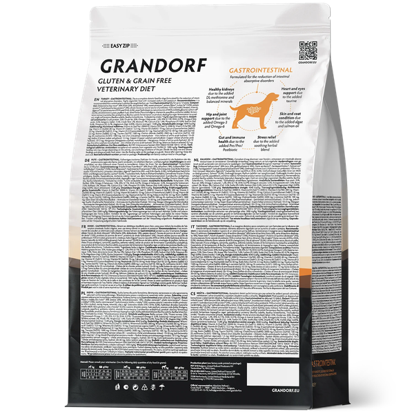 Изображение товара Сухой корм для собак Grandorf Vet Dog Gastrointestinal (3кг)