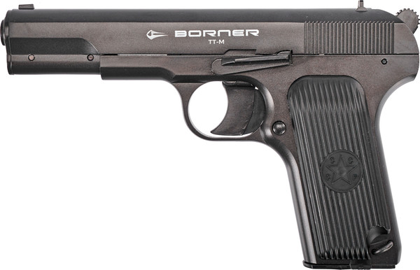 Изображение товара Пистолет пневматический BORNER TT-M до 3 Дж кал. 4.5мм (металл)