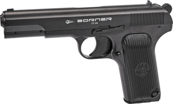 Изображение товара Пистолет пневматический BORNER TT-M до 3 Дж кал. 4.5мм (металл)