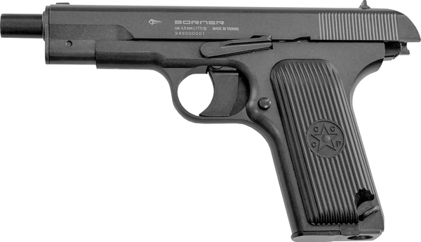 Изображение товара Пистолет пневматический BORNER TT-M до 3 Дж кал. 4.5мм (металл)