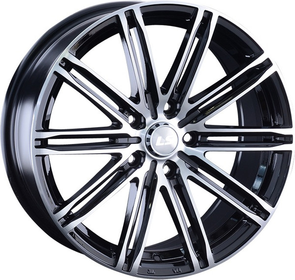 Изображение товара Литой диск LS wheels 848 14x6" 4x98мм DIA 58.6мм ET 35мм BKF