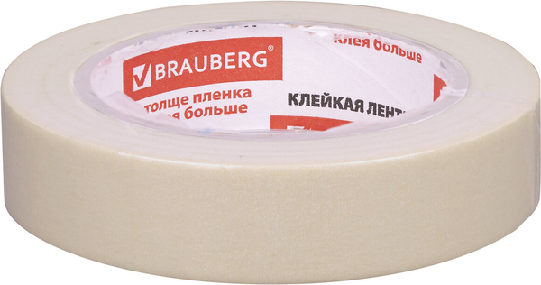 Изображение товара Лента малярная Brauberg 25ммx50м / 228086