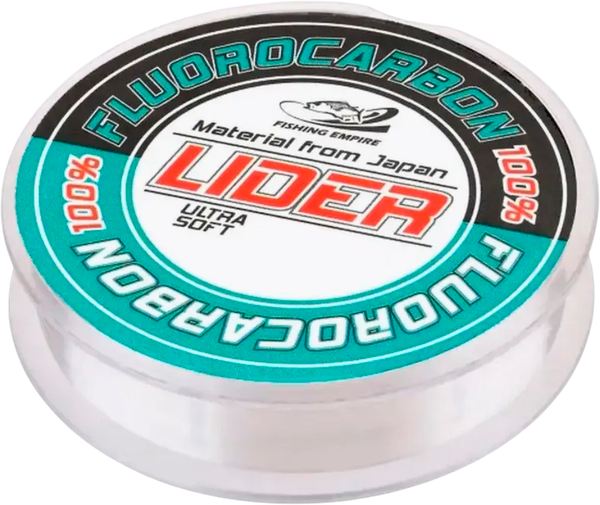 Изображение товара Леска флюорокарбоновая Fishing Empire Lider Fluorocarbon 100% 20м 0.45мм / FLN- 0145
