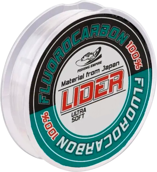 Изображение товара Леска флюорокарбоновая Fishing Empire Lider Fluorocarbon 100% 20м 0.45мм / FLN- 0145