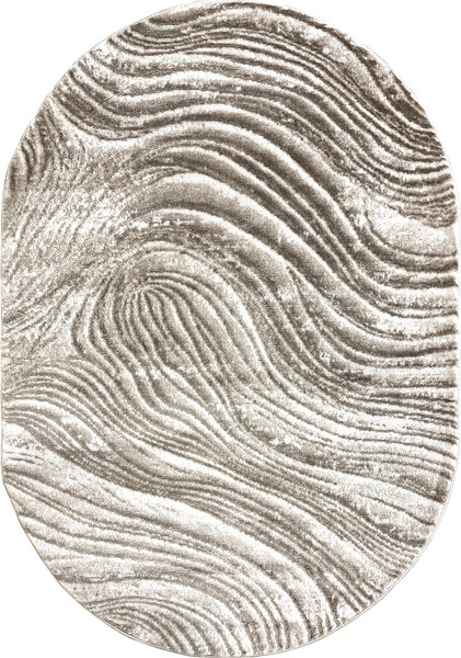 Изображение товара Коврик Safyun Eva / LZ185-CREAM-VIZON-OVAL (0.8x1.5)