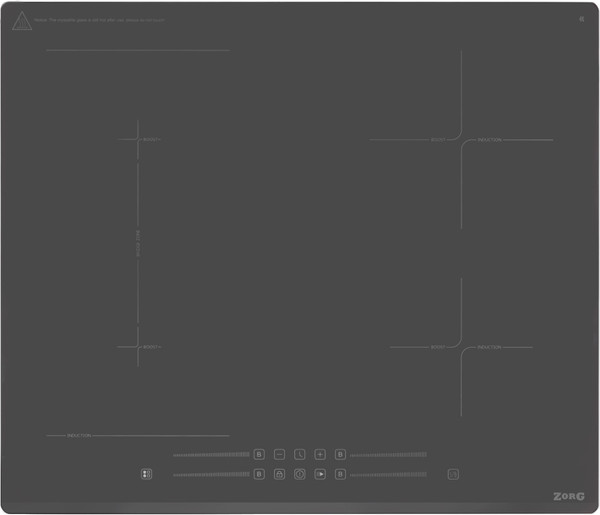 Изображение товара Индукционная варочная панель ZORG INO62 BL MT