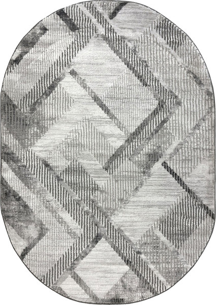 Изображение товара Коврик Safyun Eva / LZ122-GREY-ANTRASIT-OVAL (1.2x1.7)
