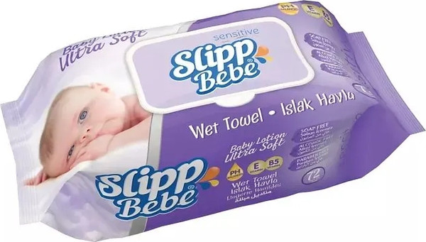 Изображение товара Влажные салфетки детские Slipp Bebe Детские (72шт)