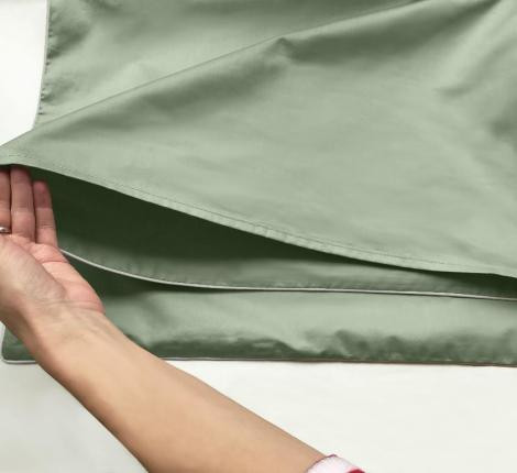 Изображение товара Наволочка Primavelle 52х74 сатин Luxe с клапаном / 113310110-сгL84 (шалфей)