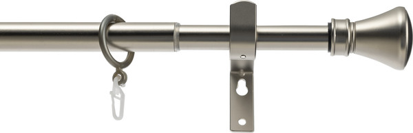 Изображение товара Карниз для штор Sundays Home Люксор Раздвижной 16/19мм 1-рядный (сатин, 1.6-3м)