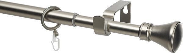 Изображение товара Карниз для штор Sundays Home Люксор Раздвижной 16/19мм 1-рядный (сатин, 1.6-3м)