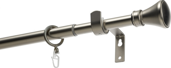 Изображение товара Карниз для штор Sundays Home Люксор Раздвижной 16/19мм 1-рядный (сатин, 1.6-3м)