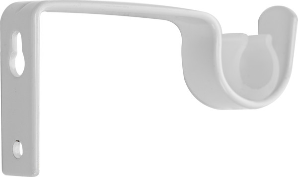 Изображение товара Карниз для штор Sundays Home Имидж Раздвижной 16/19мм 1-рядный (белый глянец, 1.6-3м)