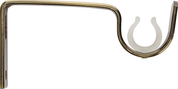 Изображение товара Карниз для штор Sundays Home Лайт Эллипс 16мм однорядный (антик, 1.6м)