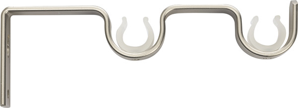 Изображение товара Карниз для штор Sundays Home Лайт Эллипс 16мм+16мм двухрядный (сатин, 3м)