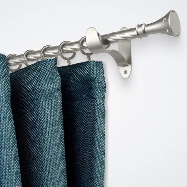 Изображение товара Карниз для штор Sundays Home Лайт Эридан 19мм однорядный (витой, сатин, 2м)