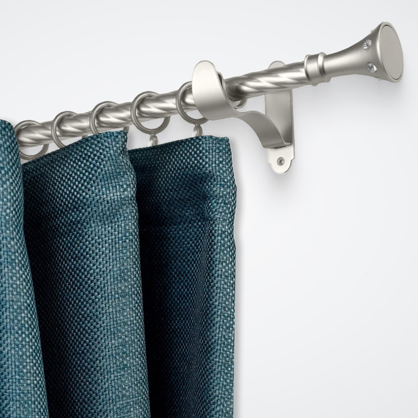 Изображение товара Карниз для штор Sundays Home Лайт Эридан 19мм однорядный (витой, сатин, 2.8м)