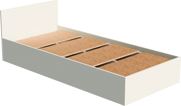 Изображение товара Односпальная кровать ДСВ Мори КРМ 900.1 (сатин)