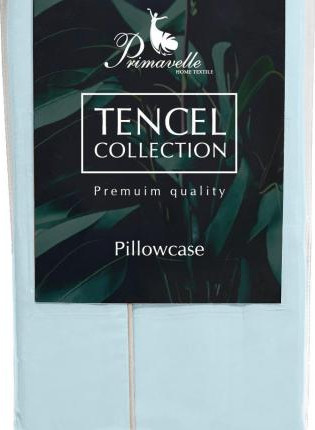 Изображение товара Наволочка Primavelle 70х70 тенсель с клапаном / 113460102-сгT54 (голубой)