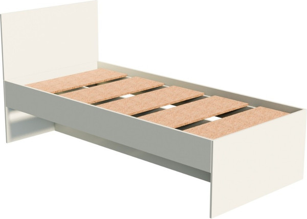 Изображение товара Односпальная кровать ДСВ Мори КРМЯ 900.1 (сатин)