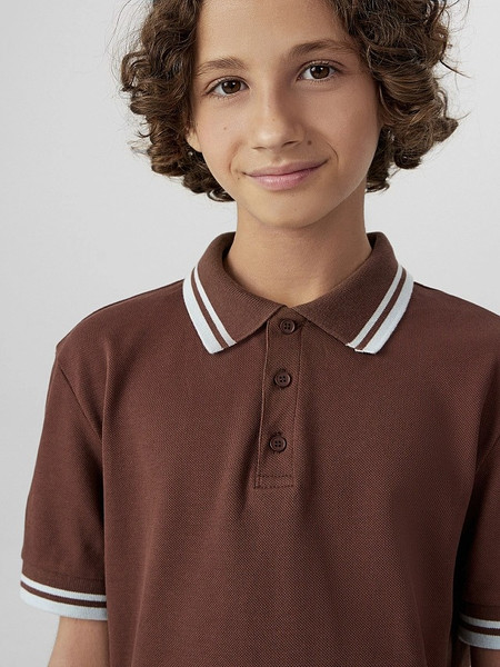 Изображение товара Футболка детская Mark Formelle 113460 (р.134-68, кофе)