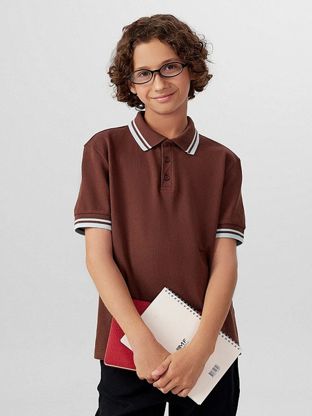 Изображение товара Футболка детская Mark Formelle 113460 (р.134-68, кофе)