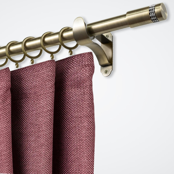 Изображение товара Карниз для штор Sundays Home Волна Имидж 25мм однорядный (антик,1.6м)