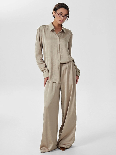 Изображение товара Блузка Mark Formelle 122869 (р.170-96-102, серо-бежевый)