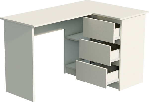 Изображение товара Письменный стол ДСВ Мори МС-16 (сатин)
