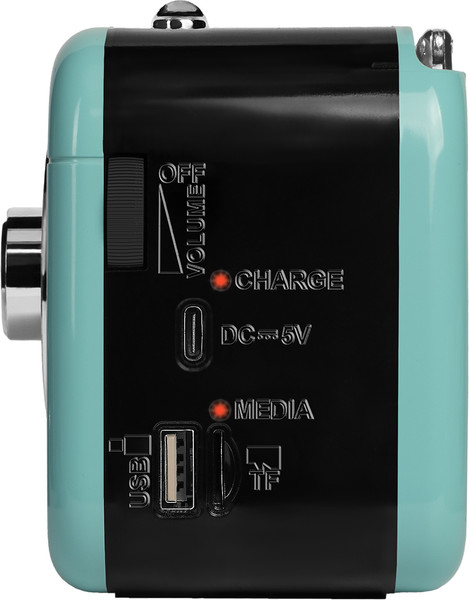 Изображение товара Радиоприемник Ritmix RPR-033 (лазурный)