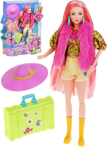 Изображение товара Кукла с аксессуарами Defa Lucy Модница 8517