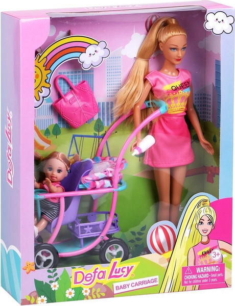 Изображение товара Набор кукол Defa Lucy На прогулке 8524