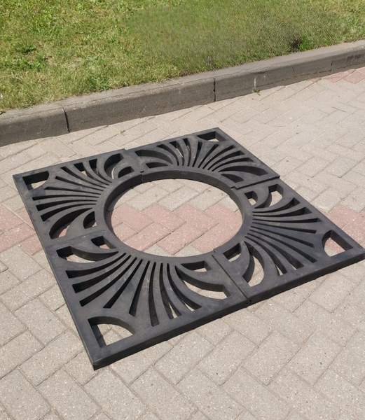 Изображение товара Решетка водоприемная Стандартпарк РП-120.120-60 (черный)