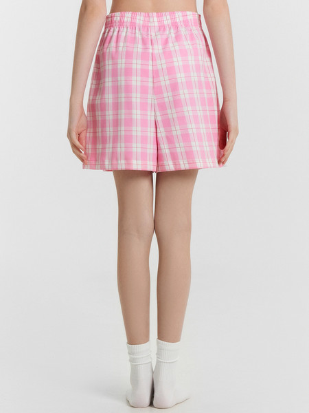 Изображение товара Пижама детская Mark Formelle 567748 (р.122-60, белый/клетка на розовом саше)