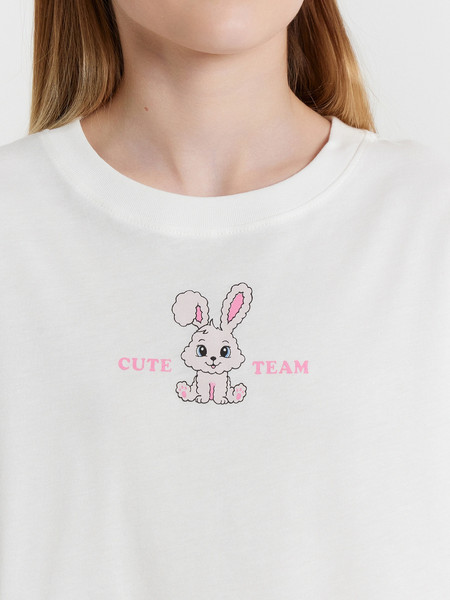 Изображение товара Пижама детская Mark Formelle 567748 (р.122-60, белый/клетка на розовом саше)