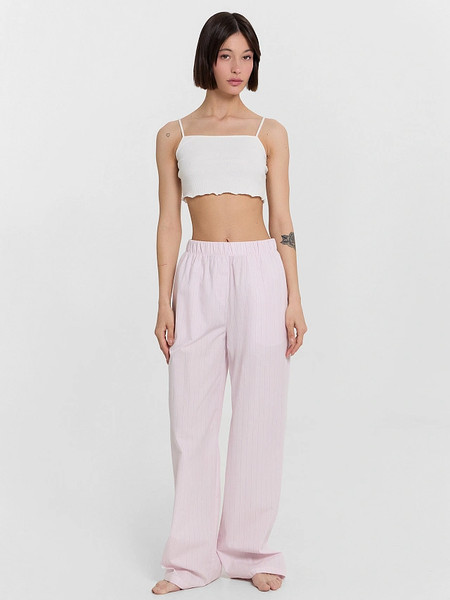 Изображение товара Штаны домашние Mark Formelle 532524 (р.170-94, бело-лиловые полосы на розовом облаке)