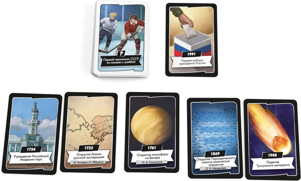 Изображение товара Настольная игра Стиль Жизни Таймлайн: История России / LS200