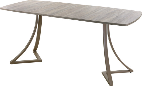 Изображение товара Обеденный стол AMC Elite / Е24(1200) D6 (капучино/дуб уайт-ривер песочно-бежевый)