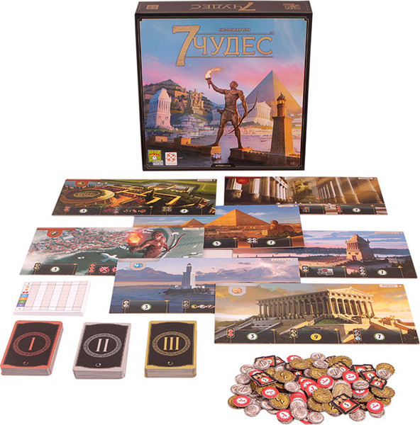 Изображение товара Настольная игра Стиль Жизни 7 чудес / 924174