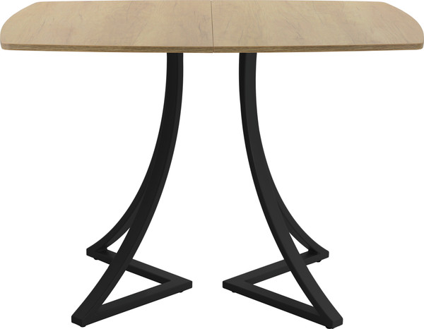 Изображение товара Обеденный стол AMC Elite / Е24(1100) D6 (черный/дуб небраска натур)