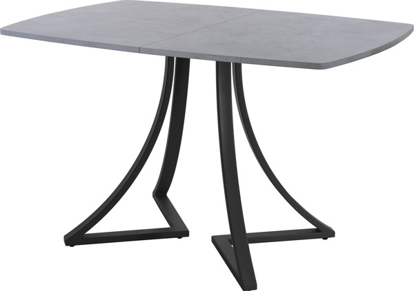 Изображение товара Обеденный стол AMC Elite / Е24(1100) D6 (черный/бетон чикаго светло-серый)