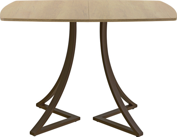 Изображение товара Обеденный стол AMC Elite / Е24(1100) D6 (коричневый/дуб небраска натур)