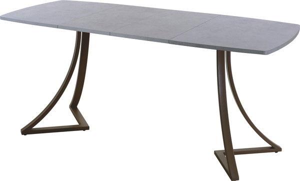 Изображение товара Обеденный стол AMC Elite / Е24(1100) D6 (коричневый/бетон чикаго светло-серый)