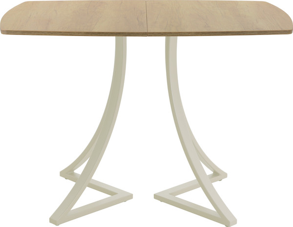 Изображение товара Обеденный стол AMC Elite / Е24(1100) D6 (бежевый/дуб небраска натур)