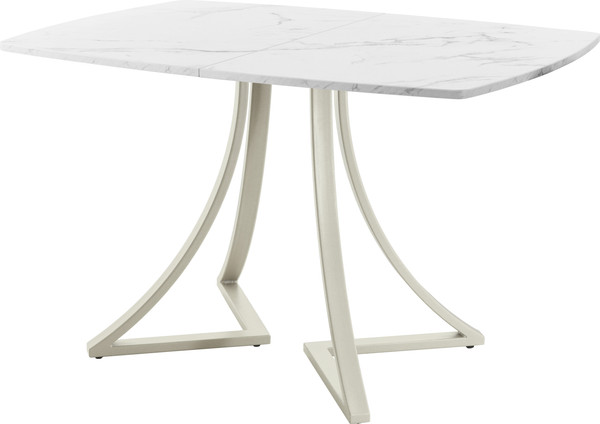 Изображение товара Обеденный стол AMC Elite / Е24(1100) D6 (бежевый/мрамор кристалл)