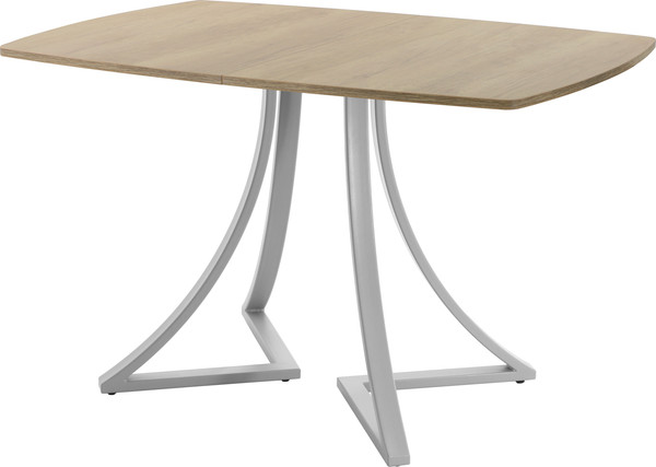 Изображение товара Обеденный стол AMC Elite / Е24(1100) D6 (серебро/дуб небраска натур)