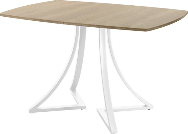 Изображение товара Обеденный стол AMC Elite / Е24(1100) D6 (белый/дуб небраска натур)