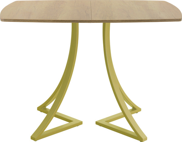 Изображение товара Обеденный стол AMC Elite / Е24(1100) D6 (золото/дуб небраска натур)