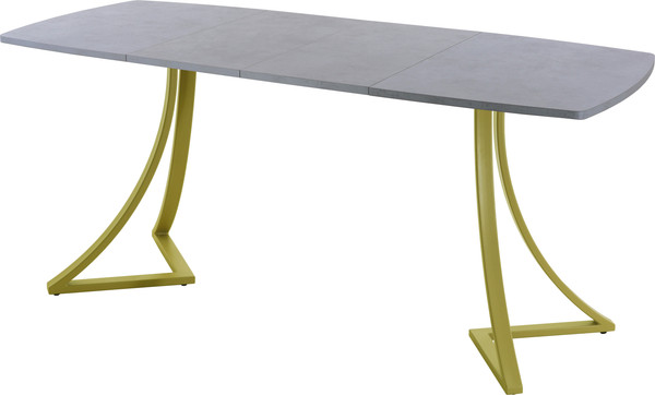 Изображение товара Обеденный стол AMC Elite / Е24(1100) D6 (золото/бетон чикаго светло-серый)