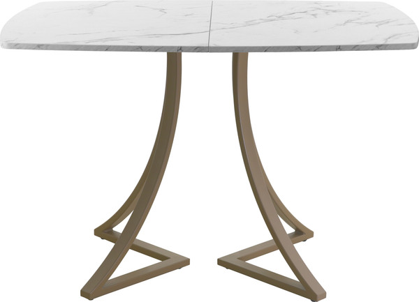 Изображение товара Обеденный стол AMC Elite / Е24(1100) D6 (капучино/мрамор кристалл)